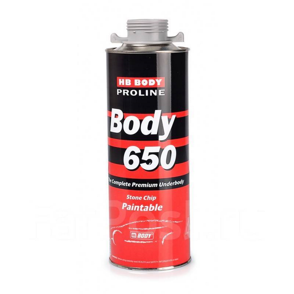 Антикор-антигравий BODY 650 белый, 1кг. 6шт./кор.
