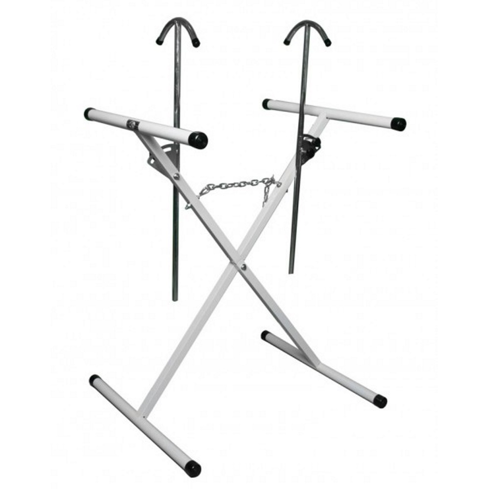 Стол для покраски Х-образный с держателями бампера